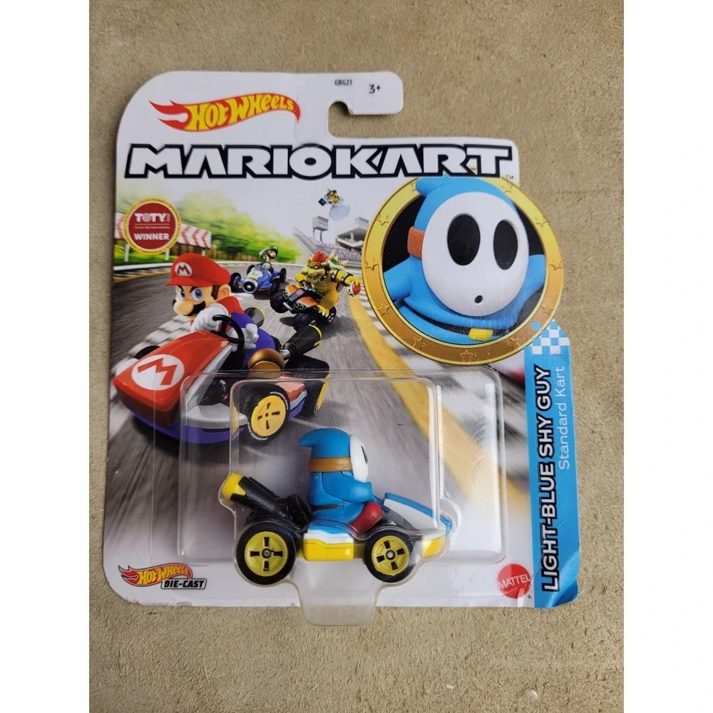HOT WHEELS Looney Tunes & Mario Kart, Lot of 7, Diecast 1:64